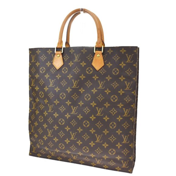Authentic LOUIS VUITTON Sac Plat Hand Bag